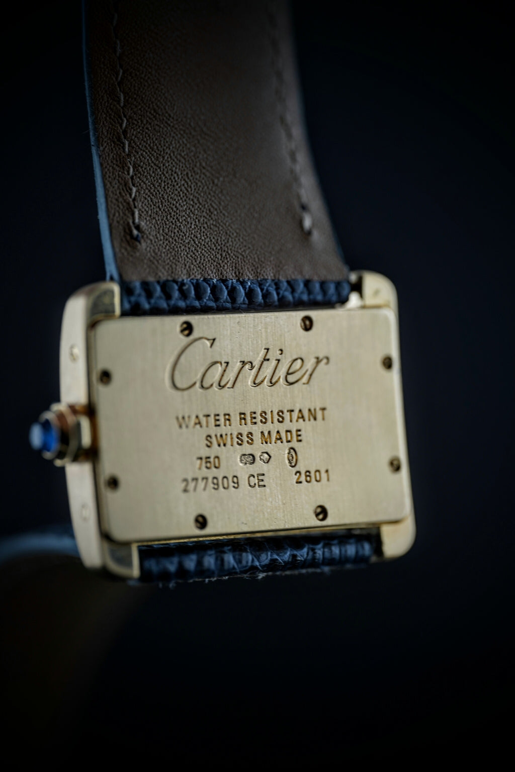 Cartier Tank Divan en or jaune | Réf. 2601 | '90