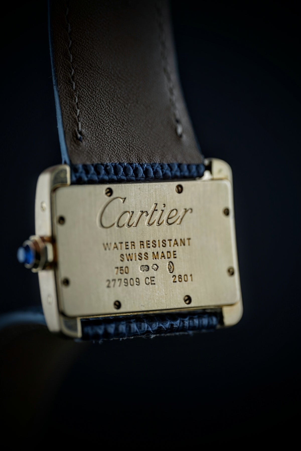 Cartier Tank Divan en or jaune | Réf. 2601 | '90