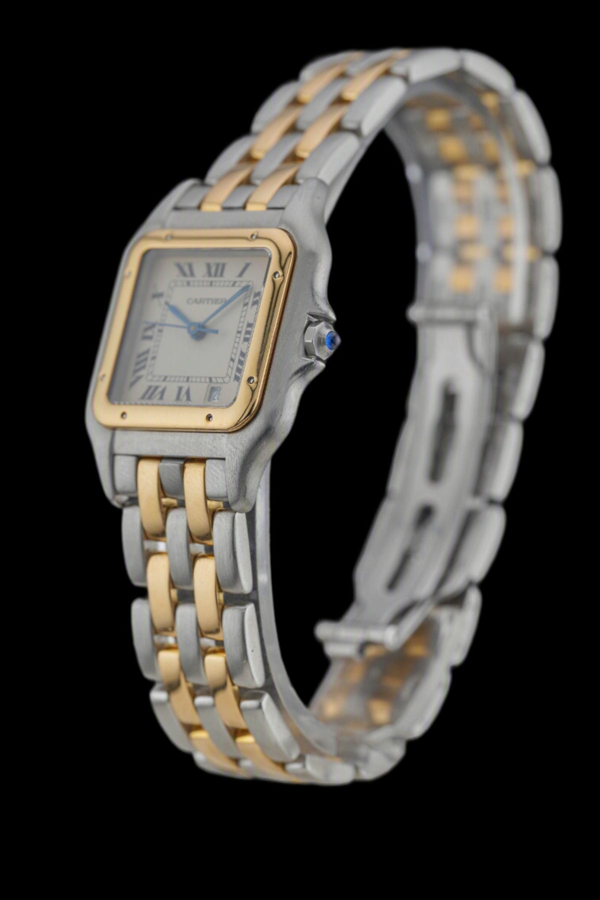 Cartier Panthère "MM" | 2 rows | or/acier | Réf. 83949 | 1989