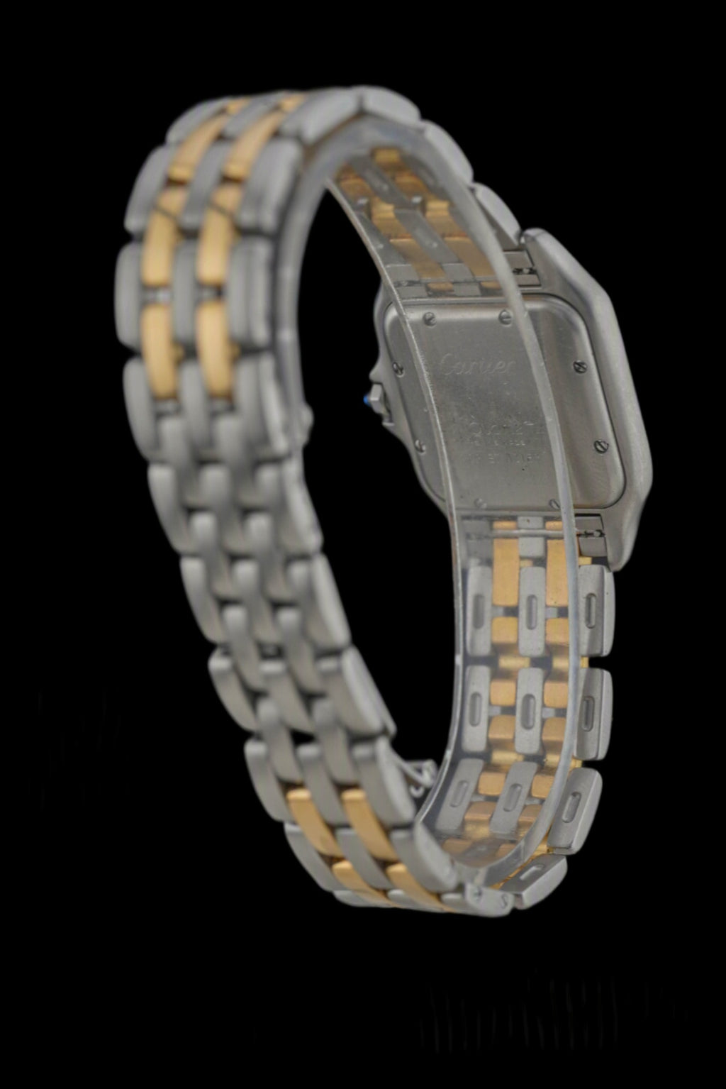 Cartier Panthère "MM" | 2 rows | or/acier | Réf. 83949 | 1989
