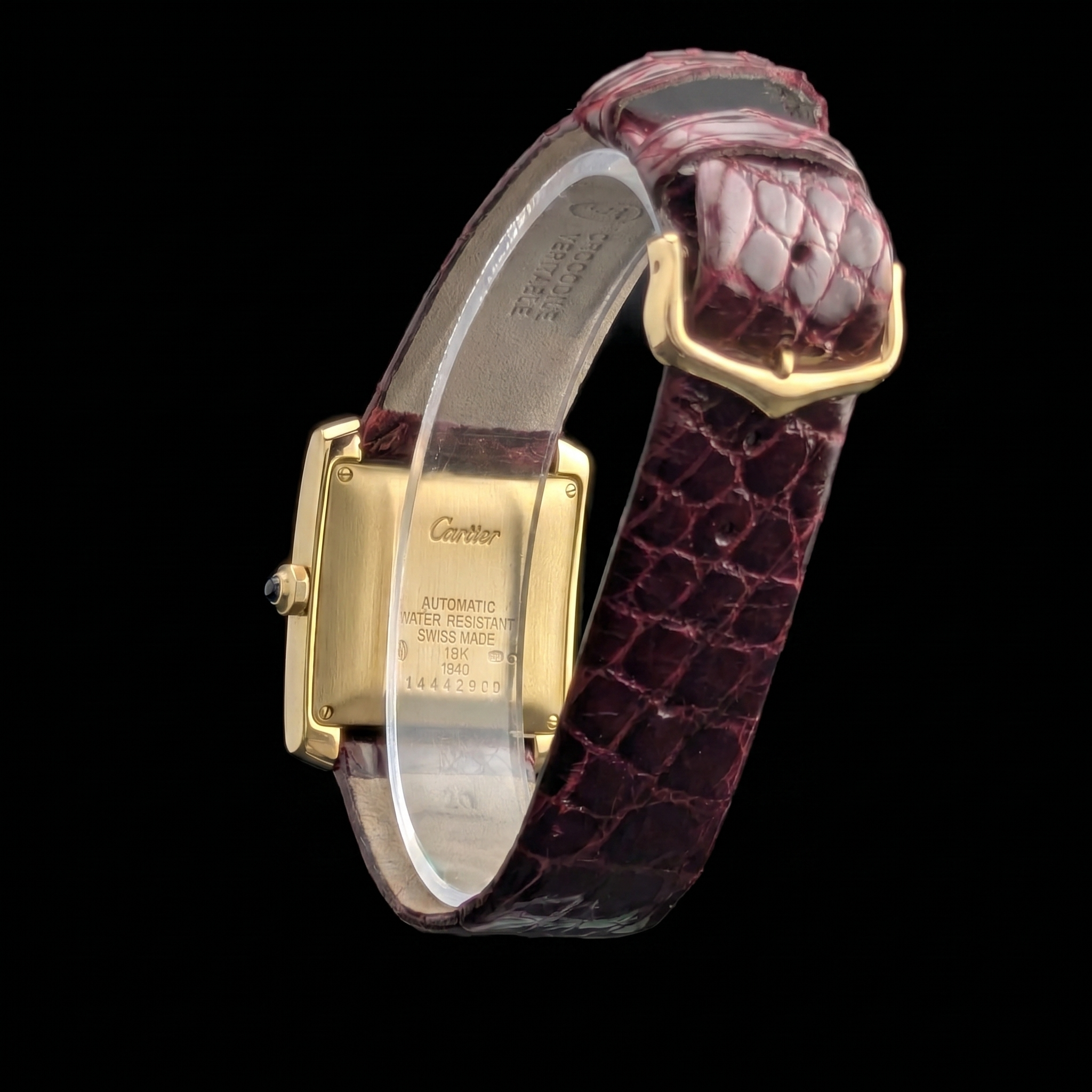 Cartier Tank Française en or jaune "GM" | Réf.1840 | '90