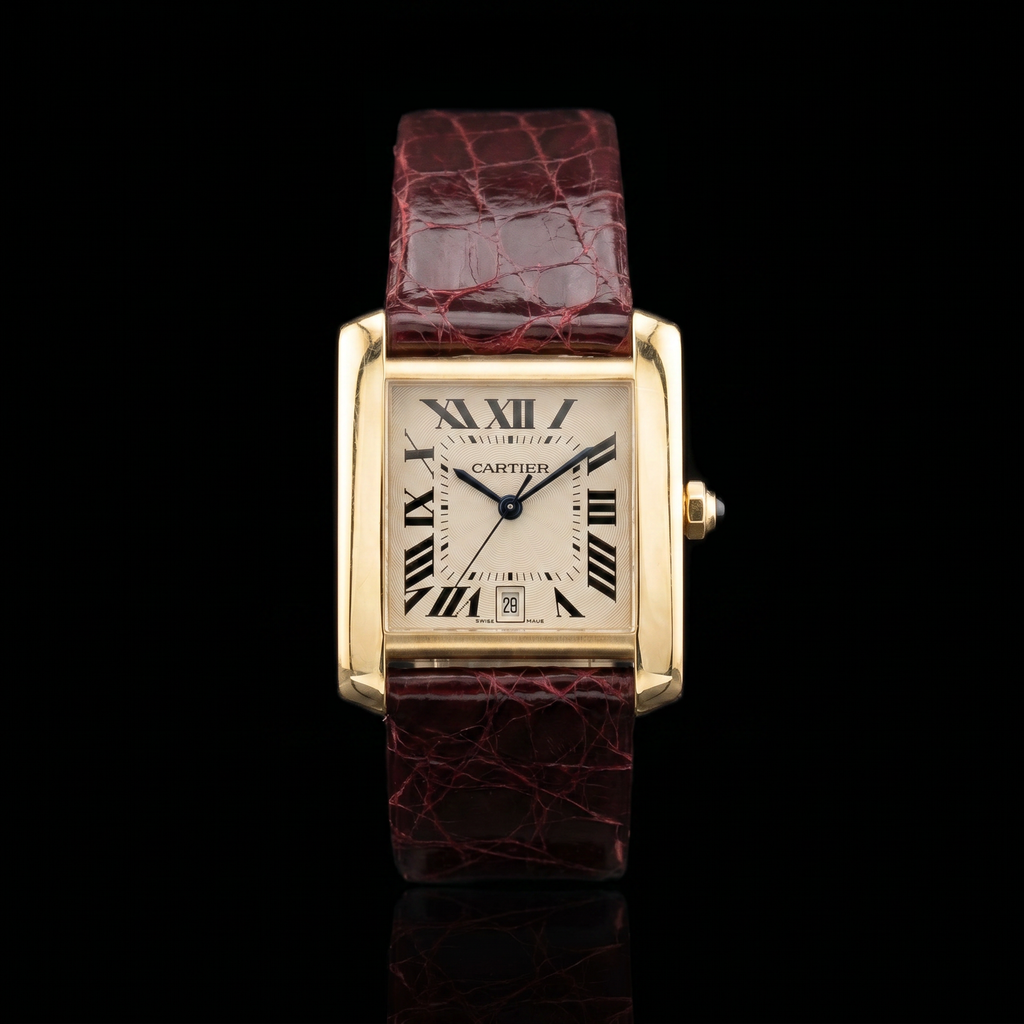 Cartier Tank Française en or jaune "GM" | Réf.1840 | '90