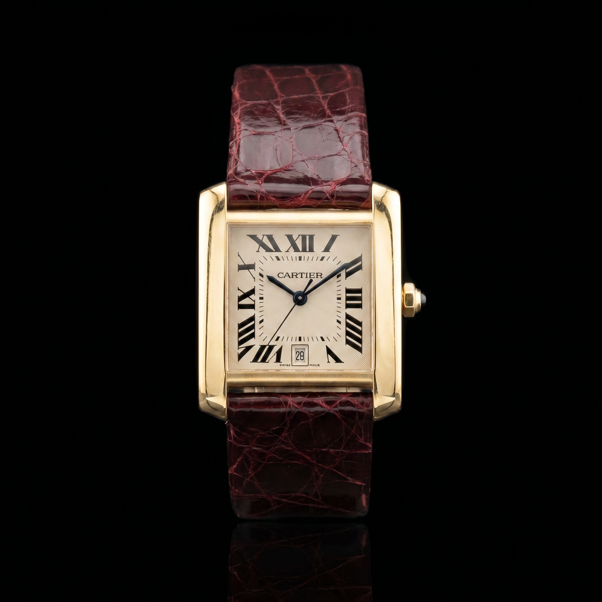 Cartier Tank Française en or jaune "GM" | Réf.1840 | '90