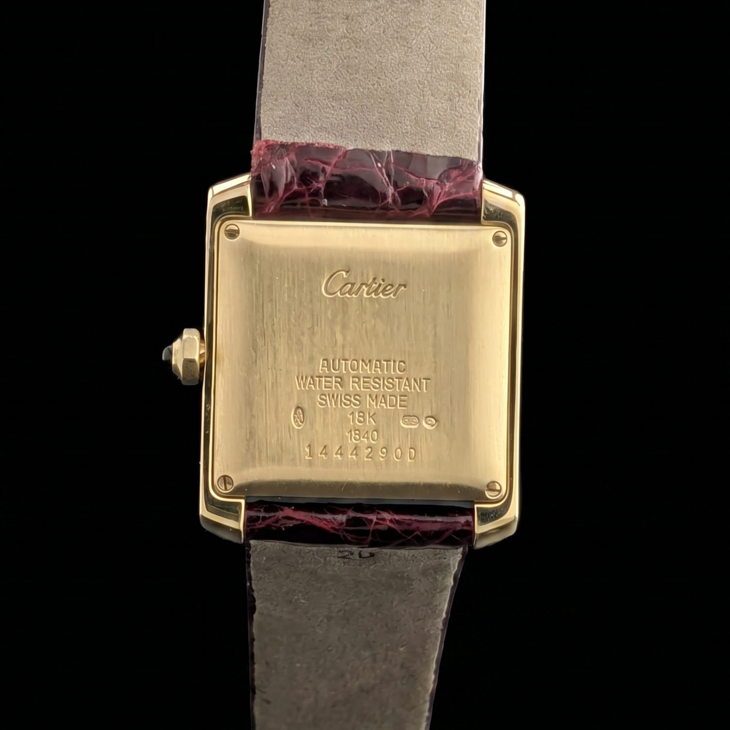Cartier Tank Française en or jaune "GM" | Réf.1840 | '90